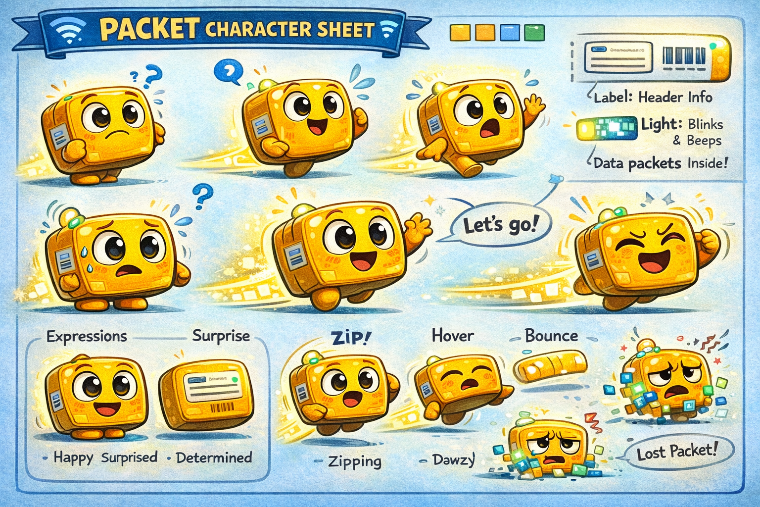 Packet creation